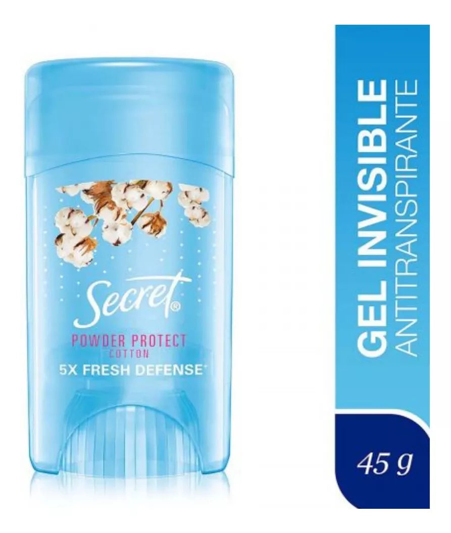 Antitranspirante En Gel Secret Powder Protect Cotton 45 Gr