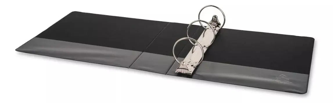 1 Carpeta Vinil Baco Personalizada Carta Economica 3pulgadas Color Negro - BACO - vista lateral