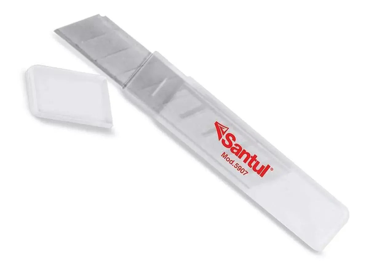 Navajas Repuesto Cutter 18mm Santul Estuche Plastico - Santul - vista trasera