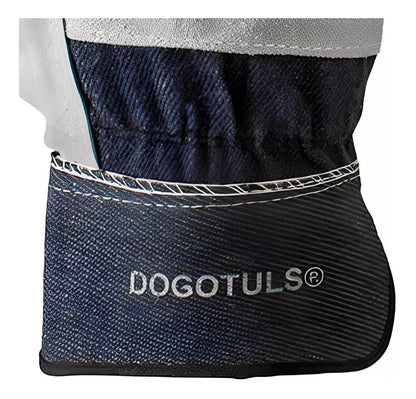 Guante Tela Carnaza Dogotuls Doble Refuerzo