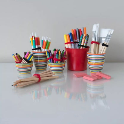 50pz Correa Organizadora Velcro Amarre Cables Sujeción