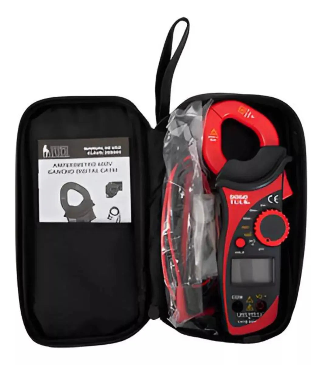 Multimetro Profesional Gancho Digital Dogotuls 600v Cat III - Dogotuls - contenido