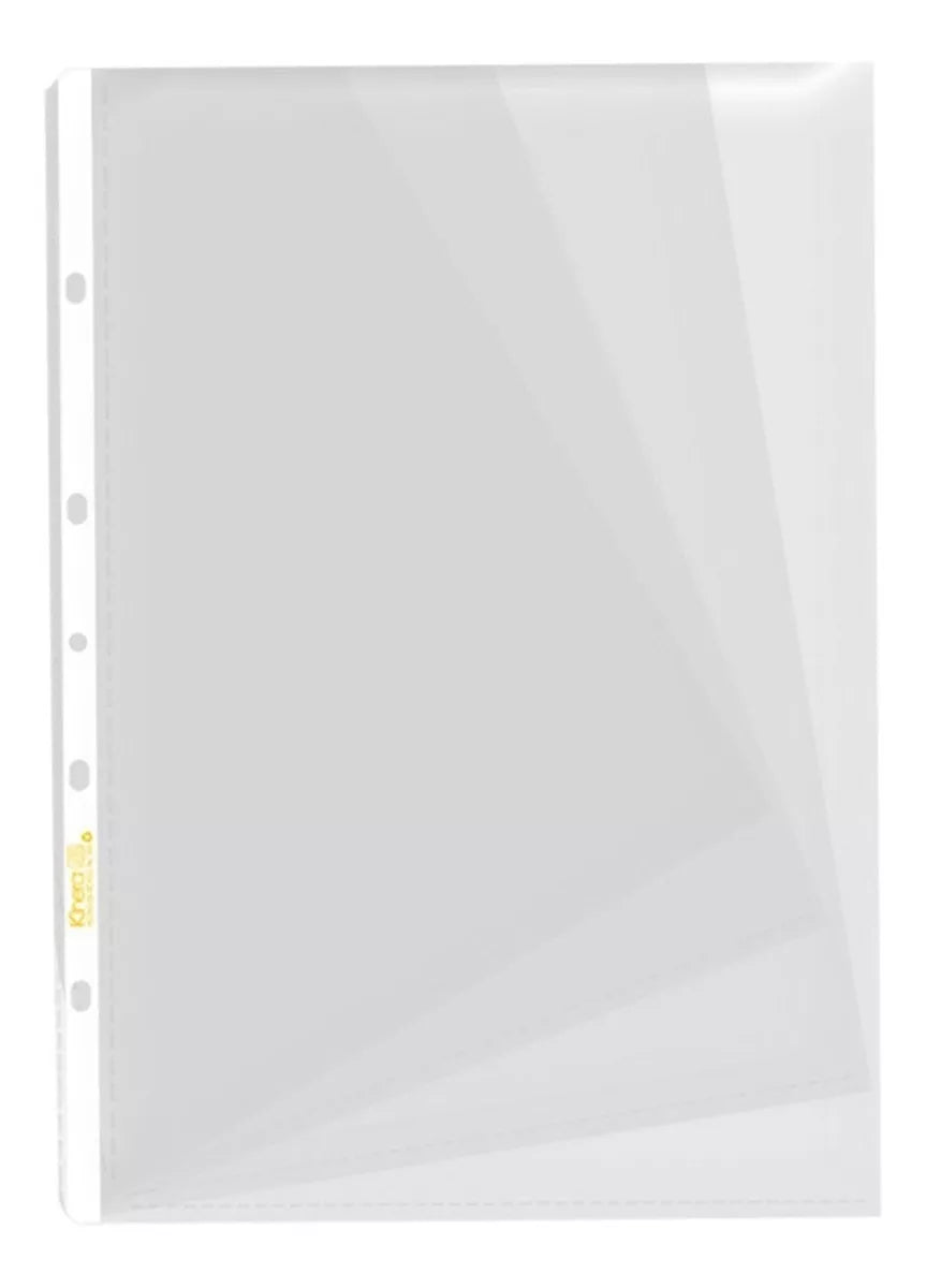 Protector Hoja Carpeta A-ink Tamaño Carta Paquete 100 Hojas