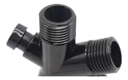 Desviador Regadera Meer Plastico Color Negro - CNX - empaque