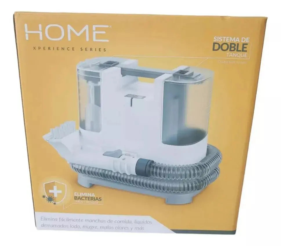 Aspiradora Lavadora Aksi Home Lavtap-450h-ak 1.2L Blanca 110V - Limpieza de Tapicería y Alfombras - Marchante MX