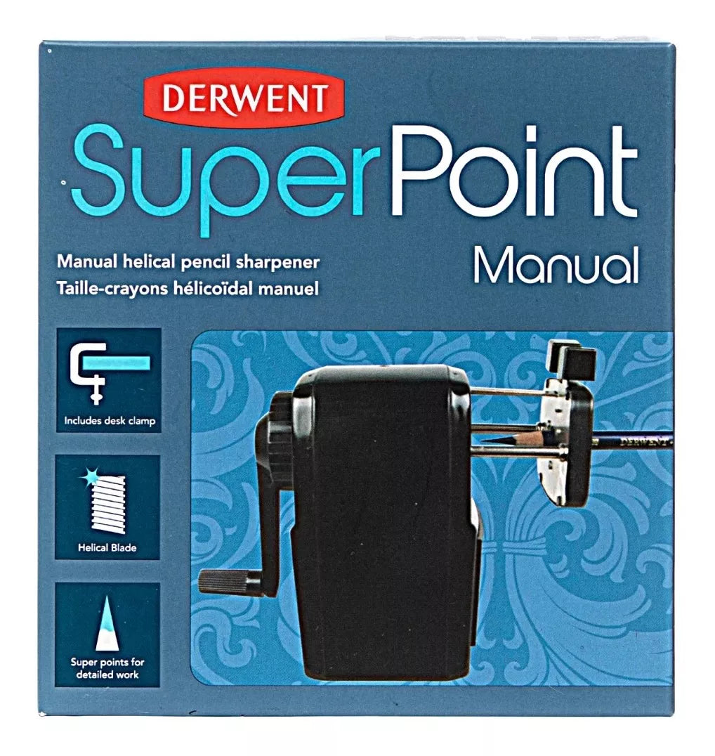 Sacapuntas Profesional Mecánico Manual Derwent Helicoidal