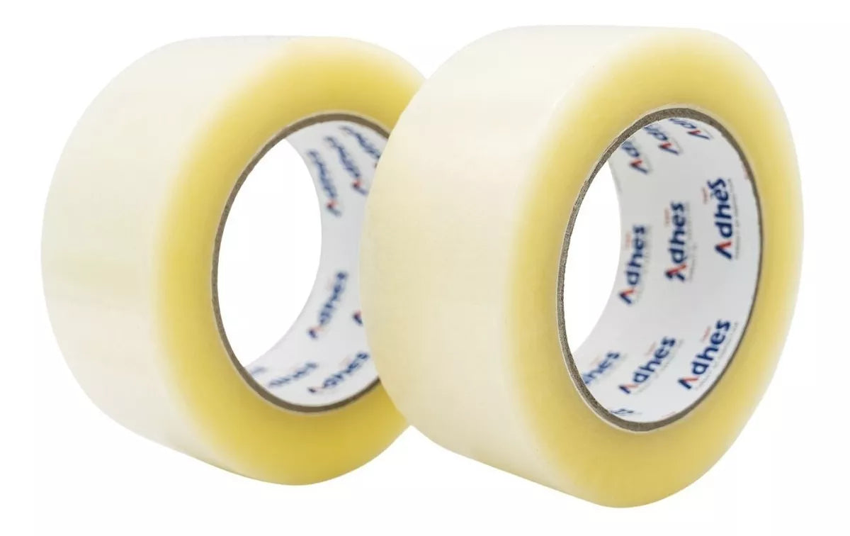 6 pz Cinta Empaque Transparente Adhes 150m Embalaje Resistente