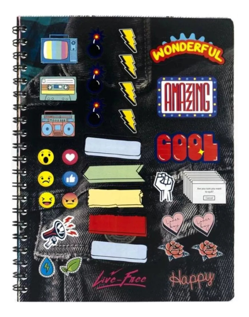 Cuaderno Libreta Profesional Norma Jean Book 200 Hojas