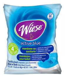 12 Pz Pastilla Azul Para Tanque Wc Wiese 48g Fragancia Pino - Wiese