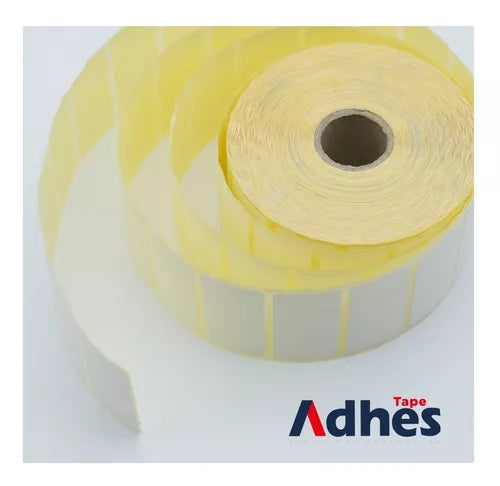 4 Rollos Etiquetas Papel Termico Adhes 2580 X Rollo Adhesivas