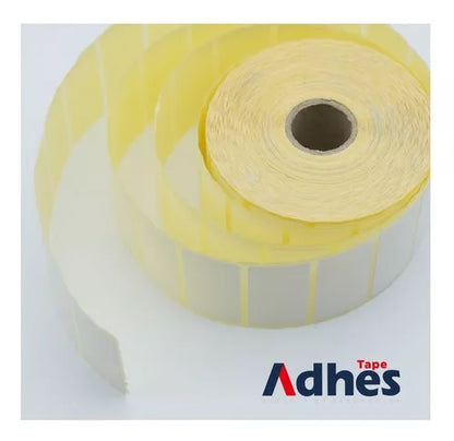4 Rollos Etiquetas Papel Termico Adhes 2580 X Rollo Adhesivas