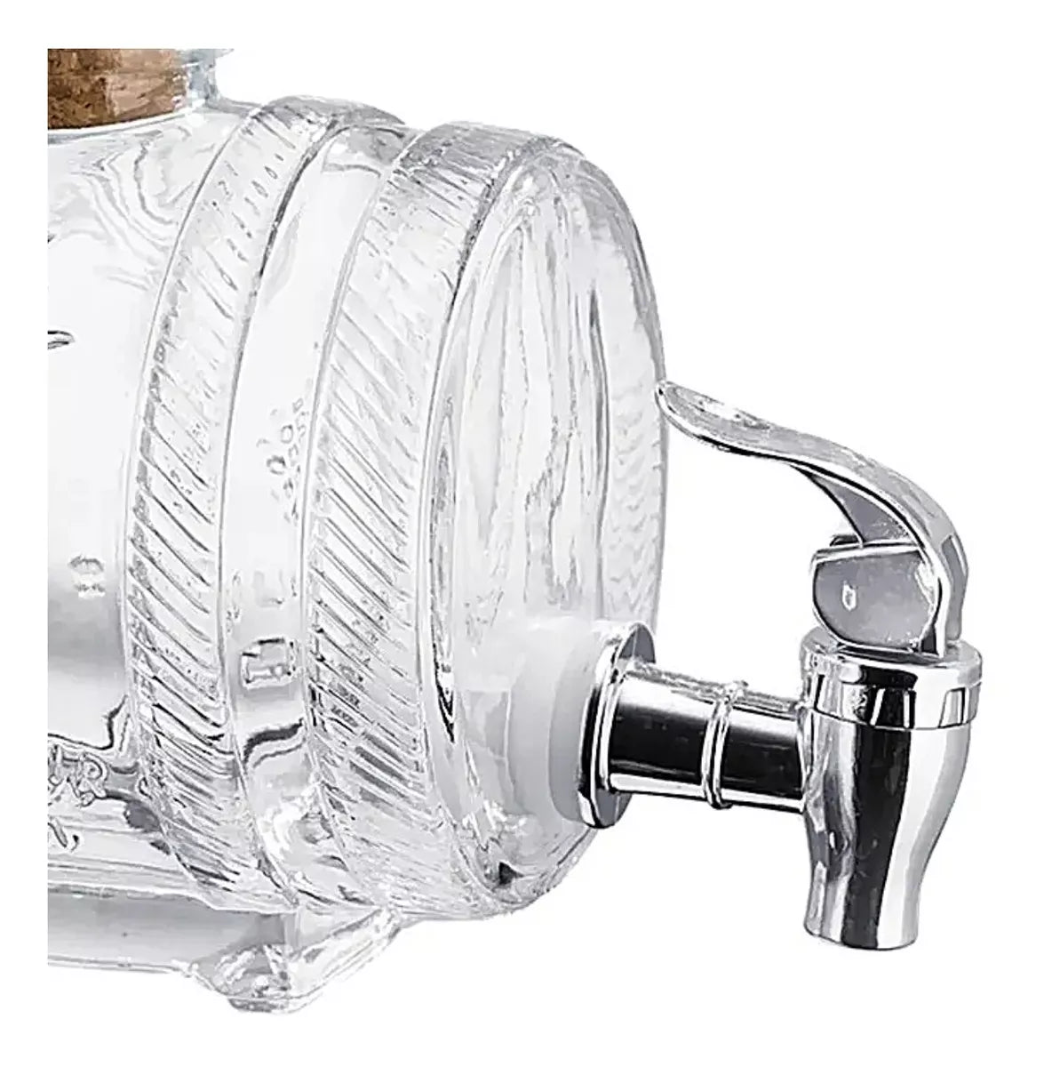 Dispensador Bebidas Barril Tequila Mezcal Vitrolero Vidrio