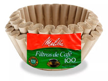 100 filtros para cáfe cesta ecológico Melitta Hanseatik