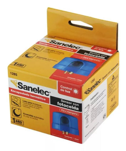 Repuesto Sensor Fotocela Sanelec 1285 60hz 9x6cm - Marchante MX