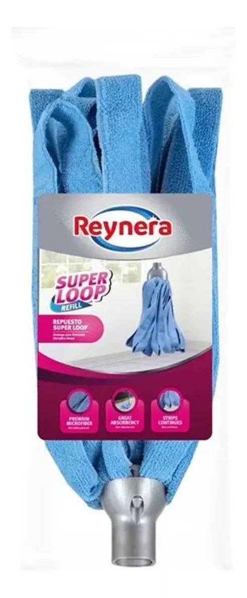 Repuesto Trapeador Mop Súper Loop Reynera Microfibra