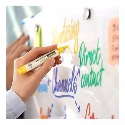 10 Rotuladores Pizarron Vidrio Varios Colores Arteza - Marchante MX