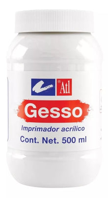 Gesso Imprimador Acrílico Blanco Rodin 500 Arte Manualidades - Marchante MX