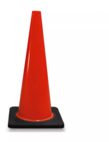 Cono Señalización Vial 71cm Pvc Flexible Naranja Alyger