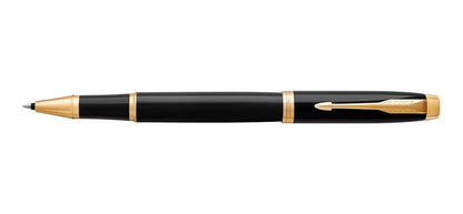 Pluma Rollerball Parker Punta Fina Acabado Dorado Premium