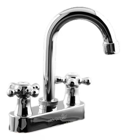 Mezcladora Lavabo Cromo Lavamanos Baño Acero Inoxidable