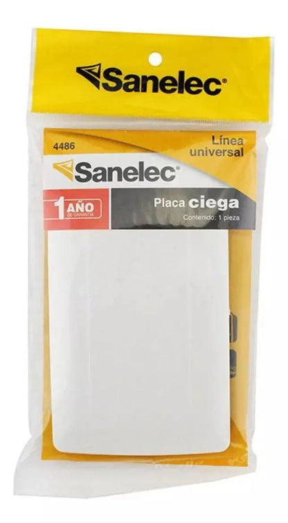 Blind Plate Rome Sanelec 4486 - Sanelec - vista lateral