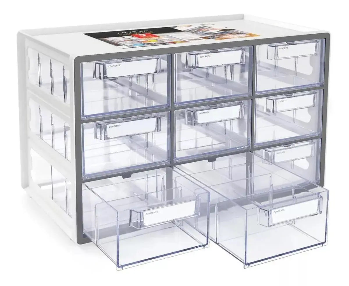 Gabinete Organizador 9 Cajones Arteza Oficina Escritorio - Arteza - accesorios