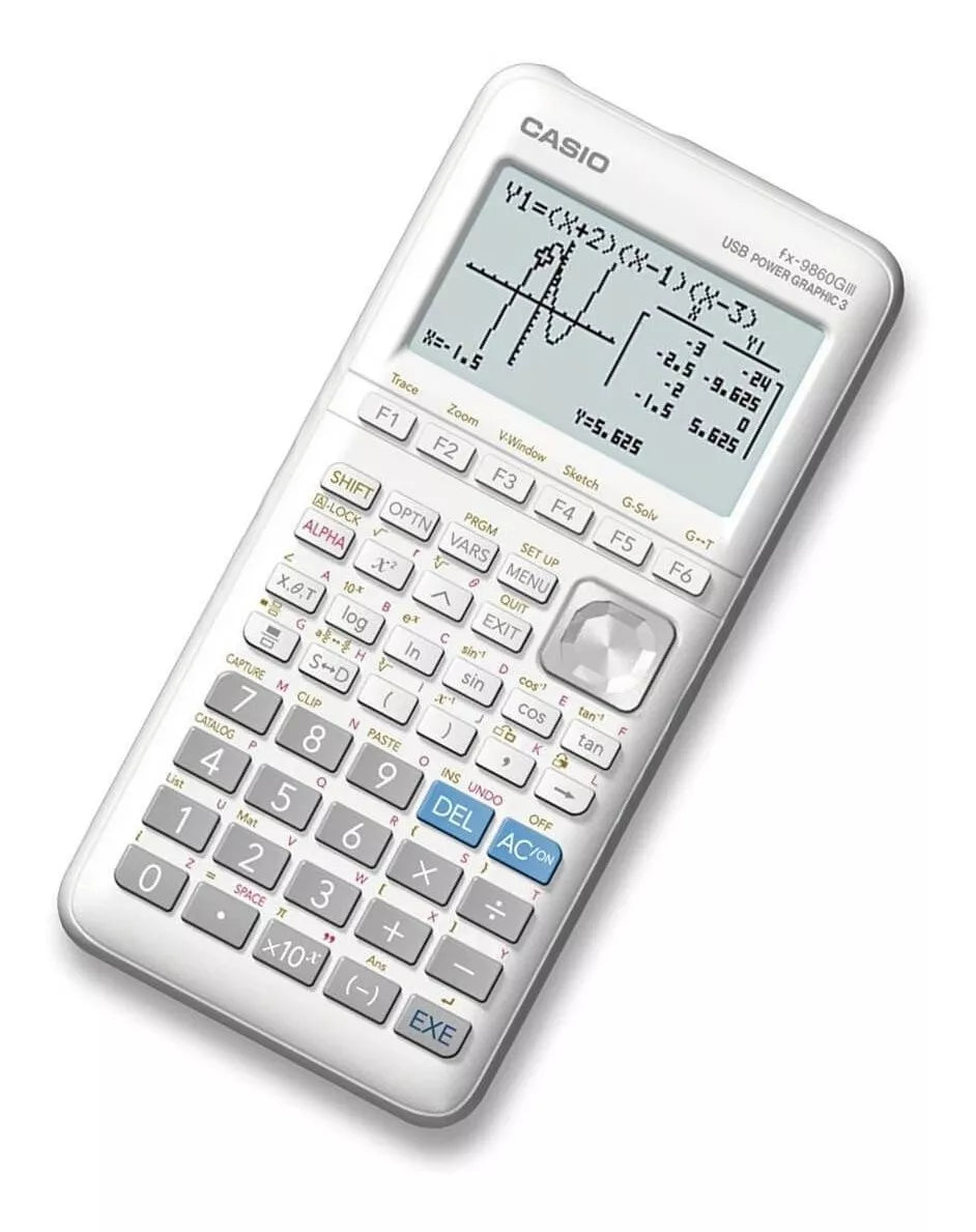 Calculadora Graficadora Casio Fx-9860giii Más 2900 Funciones