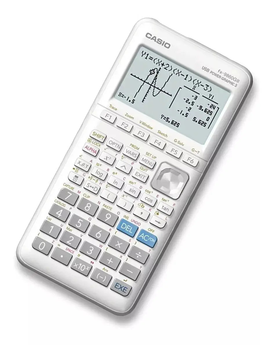Calculadora Graficadora Casio Fx-9860giii Más 2900 Funciones - Casio - empaque