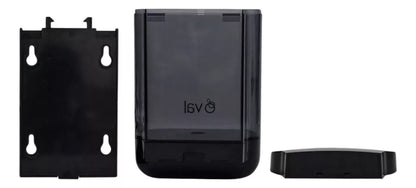 Jabonera Oval Rellenable Humo Negro 1.5 L