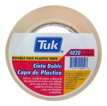 Cinta Doble Capa Poliester 4020 Tuk 24mm X 50m Uso General