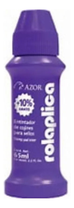 Tinta Sellos Rolaplica 60ml Azor Liquida Elegir Color - MarchanteMX