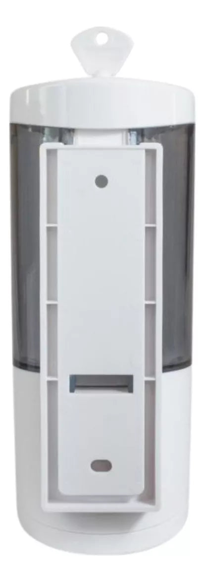 Jabonera Oval Humo Blanco 500 Ml Transparente