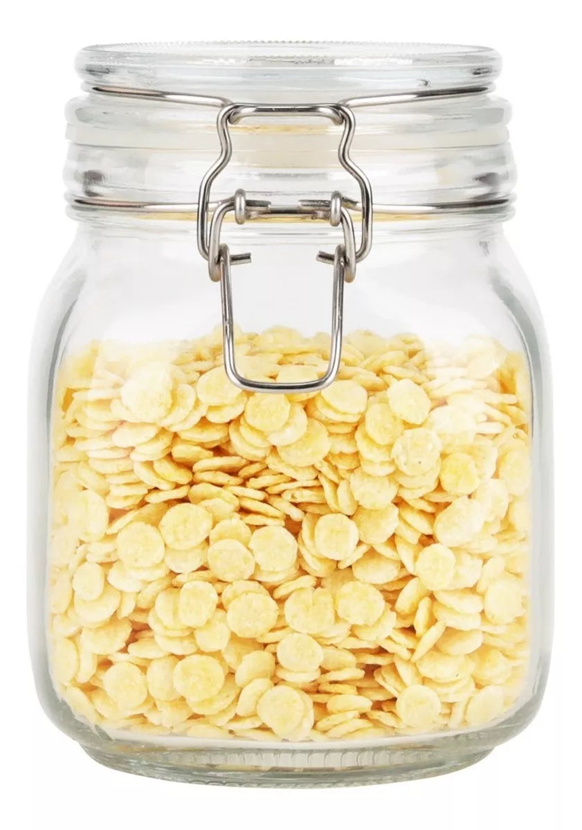 Envase Vidrio Hermético Alimentos Conservas Contenedor 1 Lt