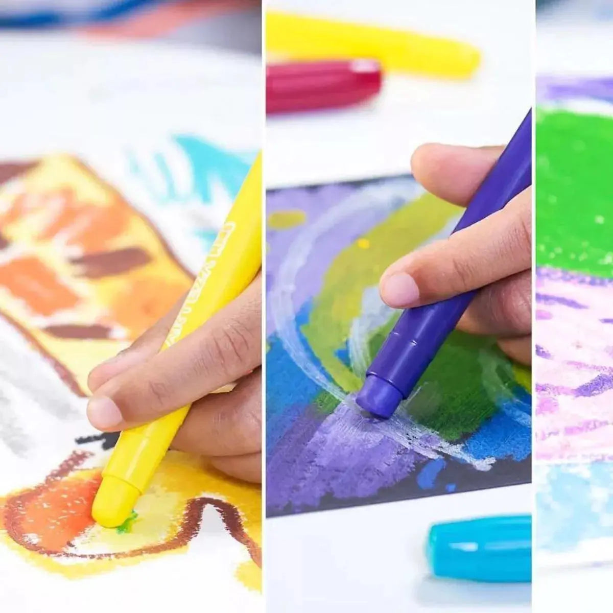 Set 16 Crayones Gel Twistables Niños Dibujo Colores Arteza - Arteza - detalle