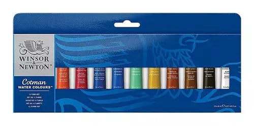 Juego Acuarelas Cotman Winsor & Newton 8ml 12 Tubos - Marchante MX