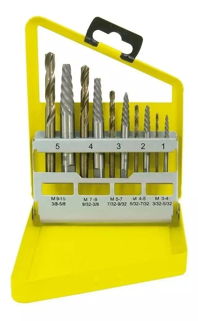 Juego De Extractor Para Tornillos Con Brocas, 10 Pz Surtek - Lock