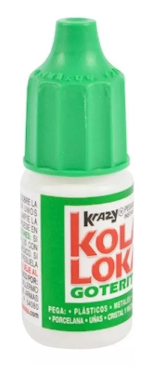 Pegamento Instantaneo Goterito Kola Loka 3.5g Sin Manchas - Kola loka - vista lateral