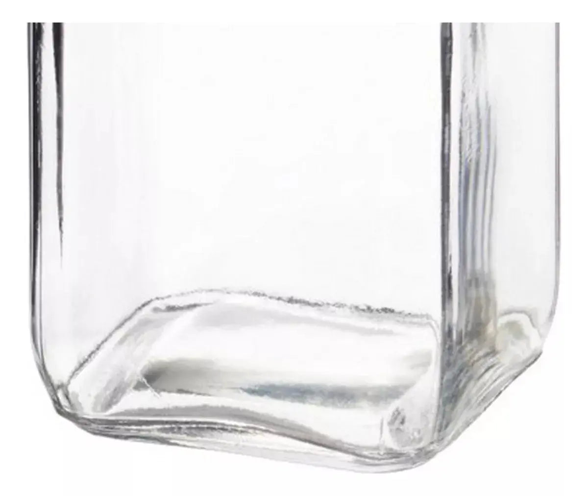 Set 6 Frascos Vidrio Hermetico Almacena Tapa Clip 260 ml - Vittori - empaque