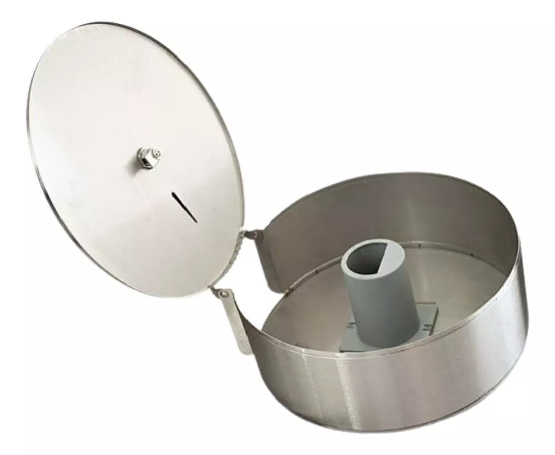 Despachador Papel Jumbo Oval Inoxidable Uso Rudo Indutrial
