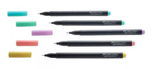 5 Rotuladores Faber Castell Pastel Grip Finepen Punta Fina