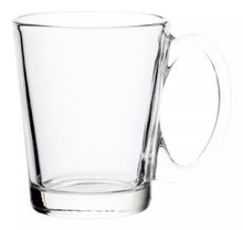 Set 6 Tazas Café Té Conica Lisa Vidrio Mayoreo 240ml