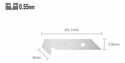 Pack 5 Cuchilla Pb-450 Repuesto Cortadora Platico Laminado - Marchante MX