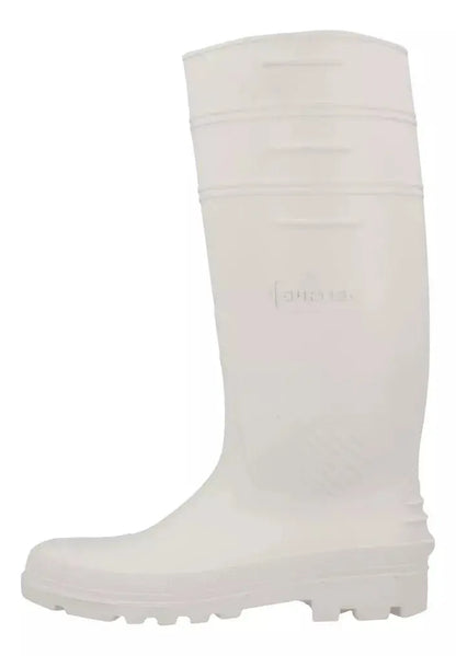 Botas Plasticas Sanitarias Surtek 27 Cm Pvc Blancas - Lock - vista lateral
