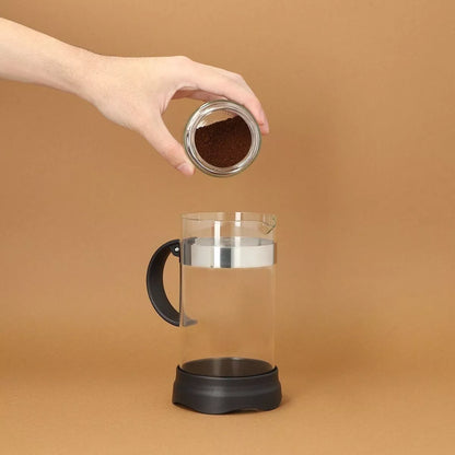 Cafetera Prensa Francesa 700ml Plastico Cristal Acero