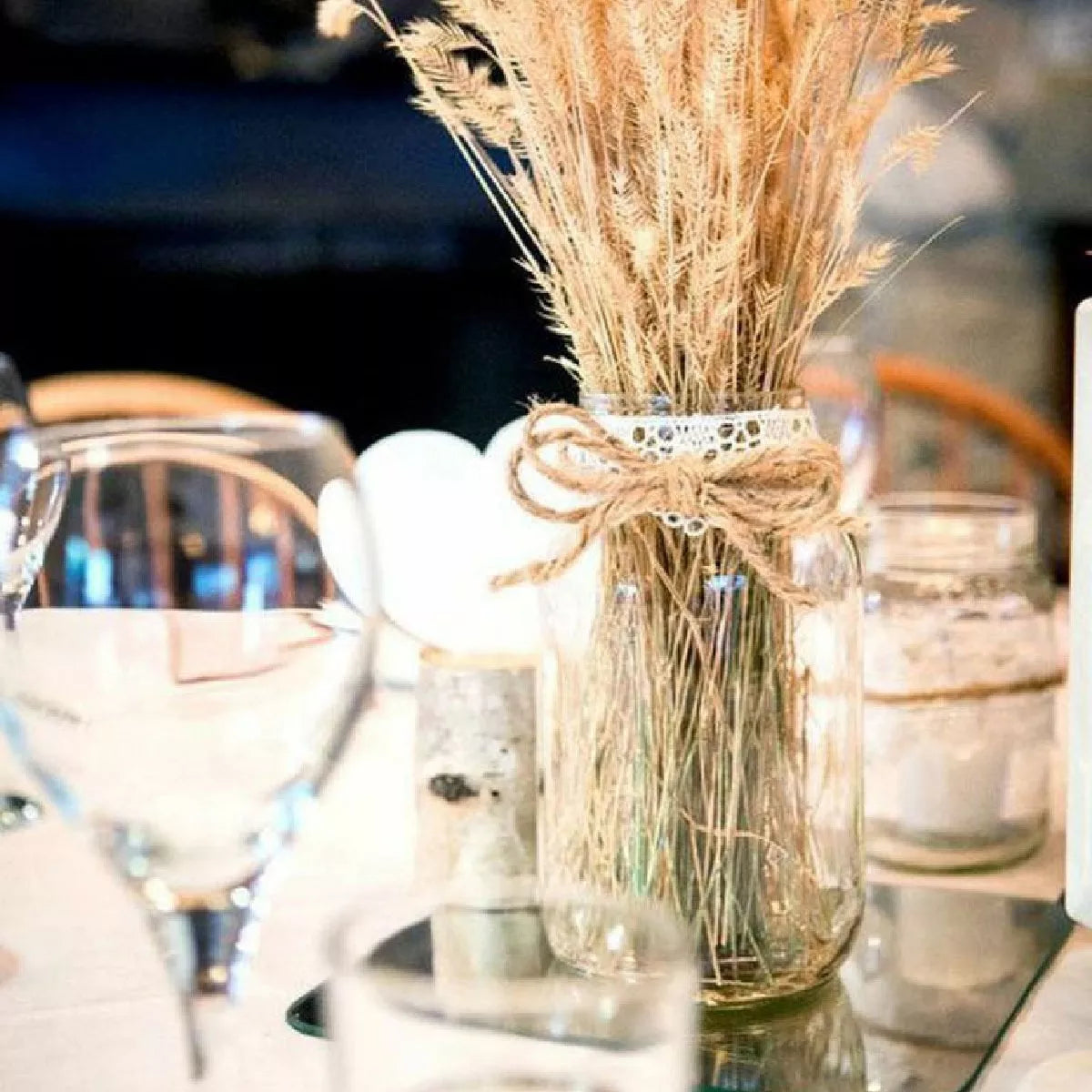 3pz Frascos De Vidrio Mason Jars Ball 64oz Boca Ancha