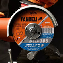 Disco Duo Corte Acero/ Inox Fandeli Dcd-108 4.5 PuLG 25 Pz