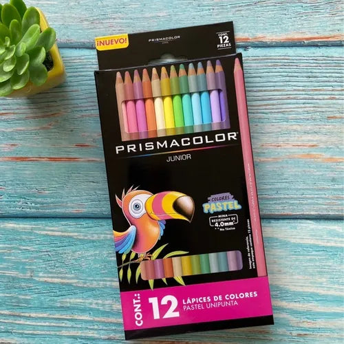 12 Lápices De Colores Prismacolor Pastel