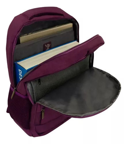 Mochila Morada Laptop 15-17 Pulgadas Perfect Choice