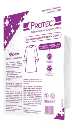 Batas Cirujano Protec Premium Proteccion Aami 4 Quirurgico 1