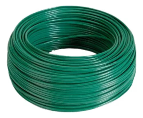 Cable Rohs Thw-ls/thhw-ls Argos 100m #12 Verde Antiflama